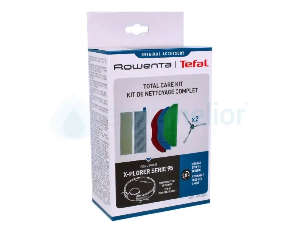 TEFAL ZR793000 Ściereczki mopujące szczotki boczne filtry odkurzacza X-plorer S95.webp