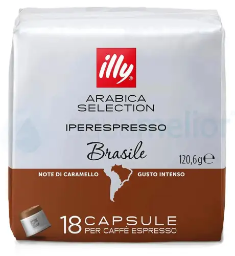 Illy iperEspresso Brasile Arabica Selection - Kawa w kapsułkach 18 kapsułek
