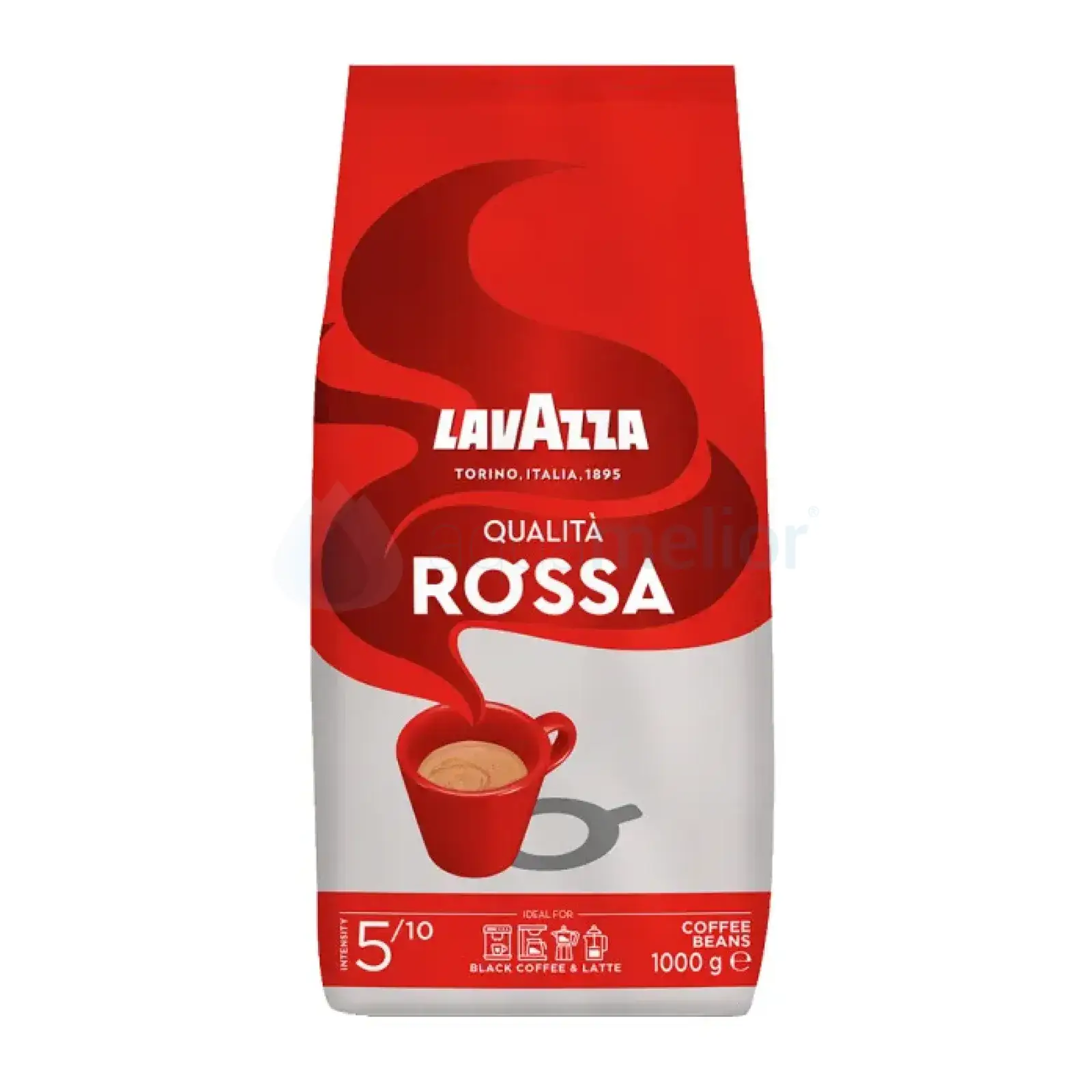 Lavazza Qualità Rossa 1kg - kawa ziarnista włoski klasyk.webp