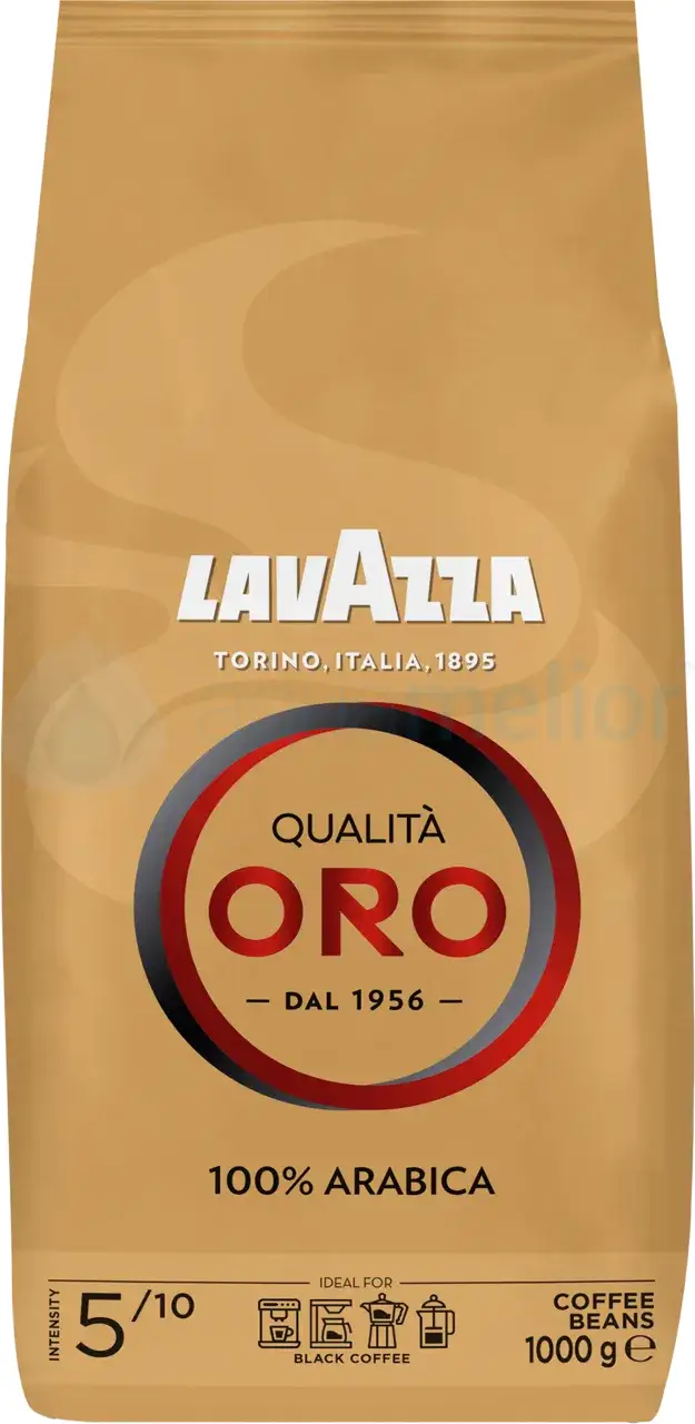 Lavazza Qualità Oro 1kg - kawa ziarnista 100% Arabica.webp