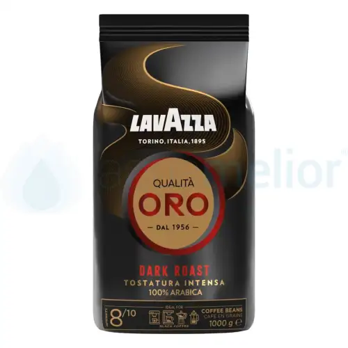 Lavazza Qualità Oro Dark Roast 1kg - kawa ziarnista 100% Arabica