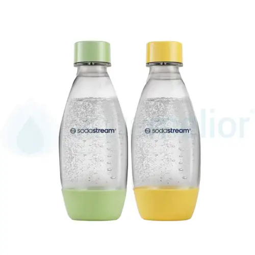 SodaStream Fuse Holiday 0,5l - Dwie butelki na wodę do saturatora