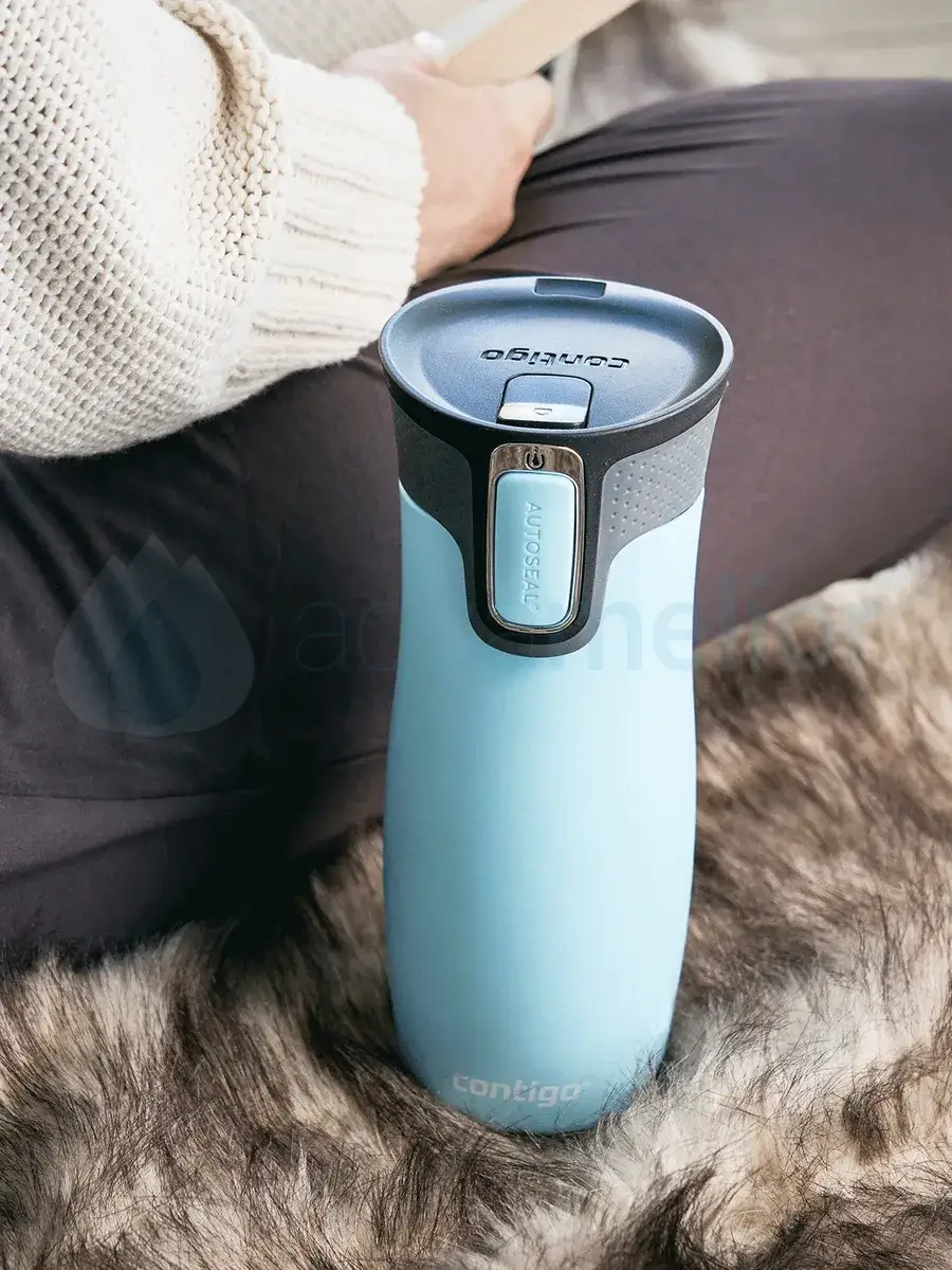 Contigo Autoseal West Loop kubek termiczny lodowy (iced aqua) 470 ml-1.webp