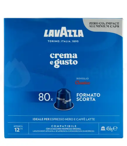 Lavazza Crema e Gusto Classico Alu Kapsułki do Nespresso 80 szt