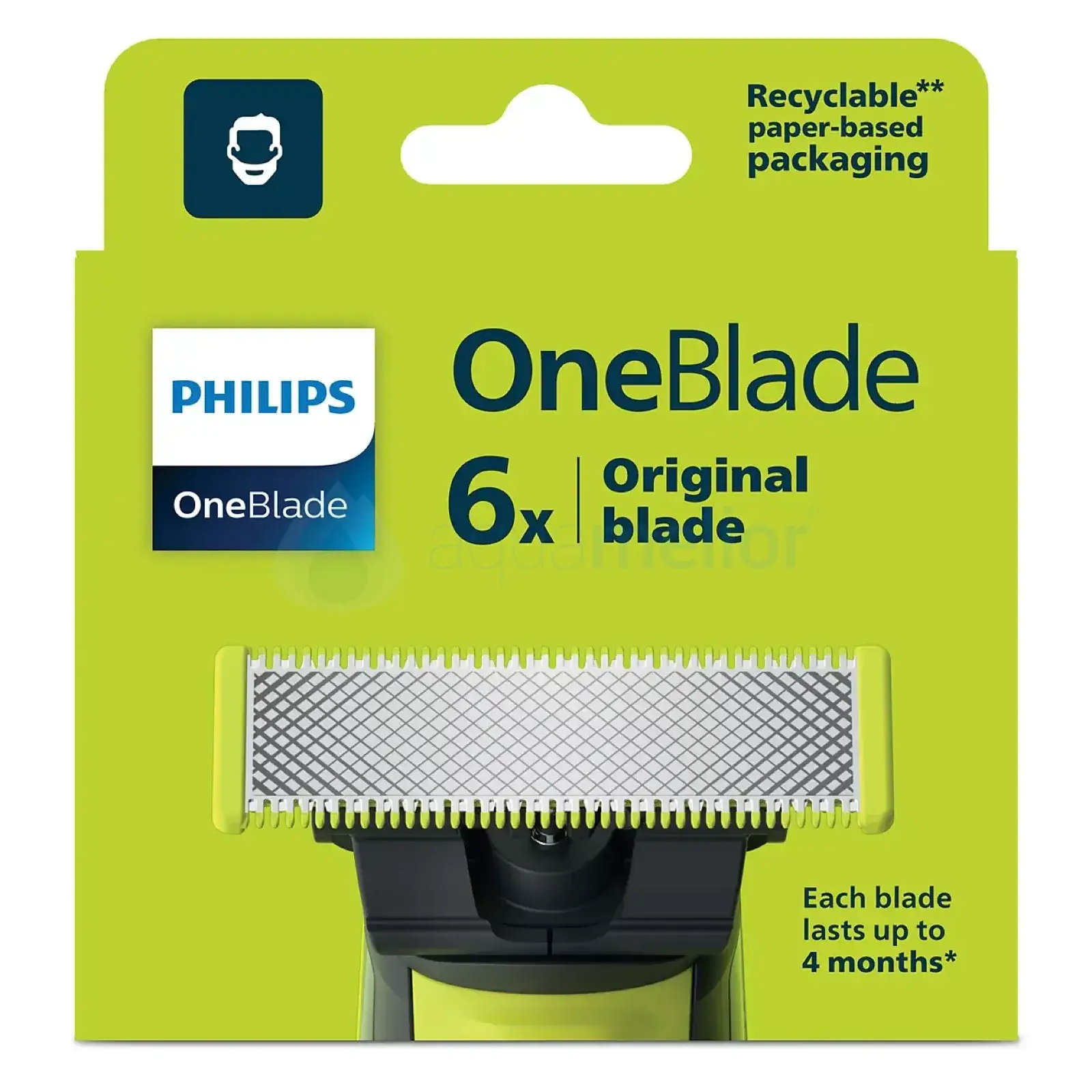 Philips QP260/50 Wymienne ostrza golarki OneBlade 6 sztuk.webp