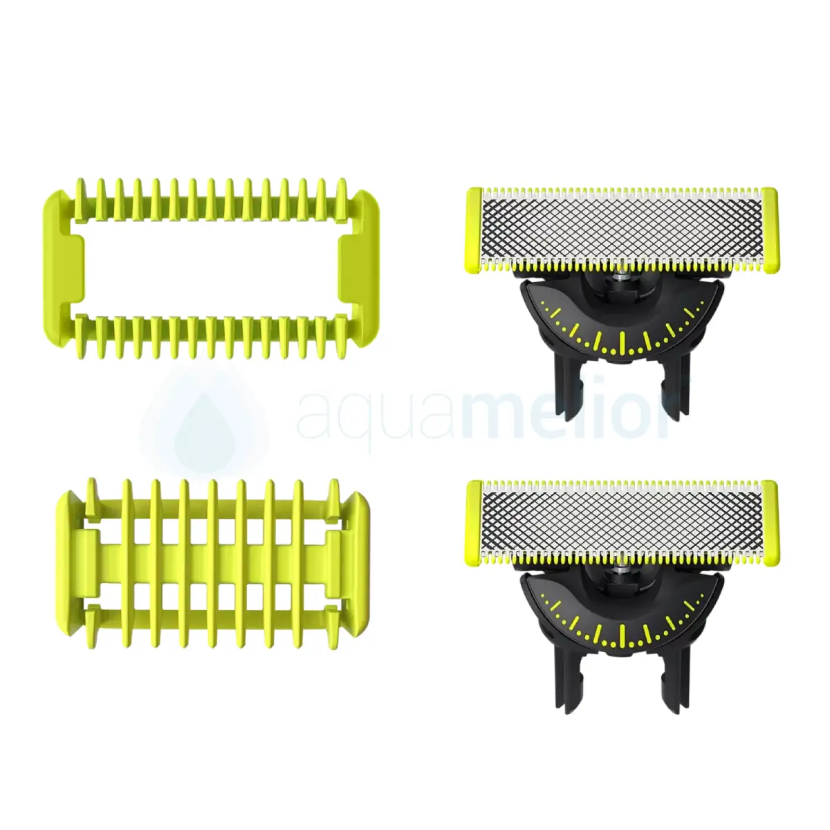 Philips QP624/50 2 x wymienne ostrze golarki 360 + zestaw nasadek do ciała-1.webp