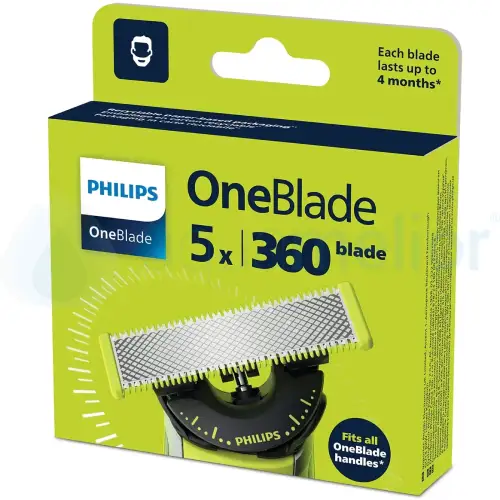 Philips QP450/50 5x Ostrza wymienne OneBlade do golarki