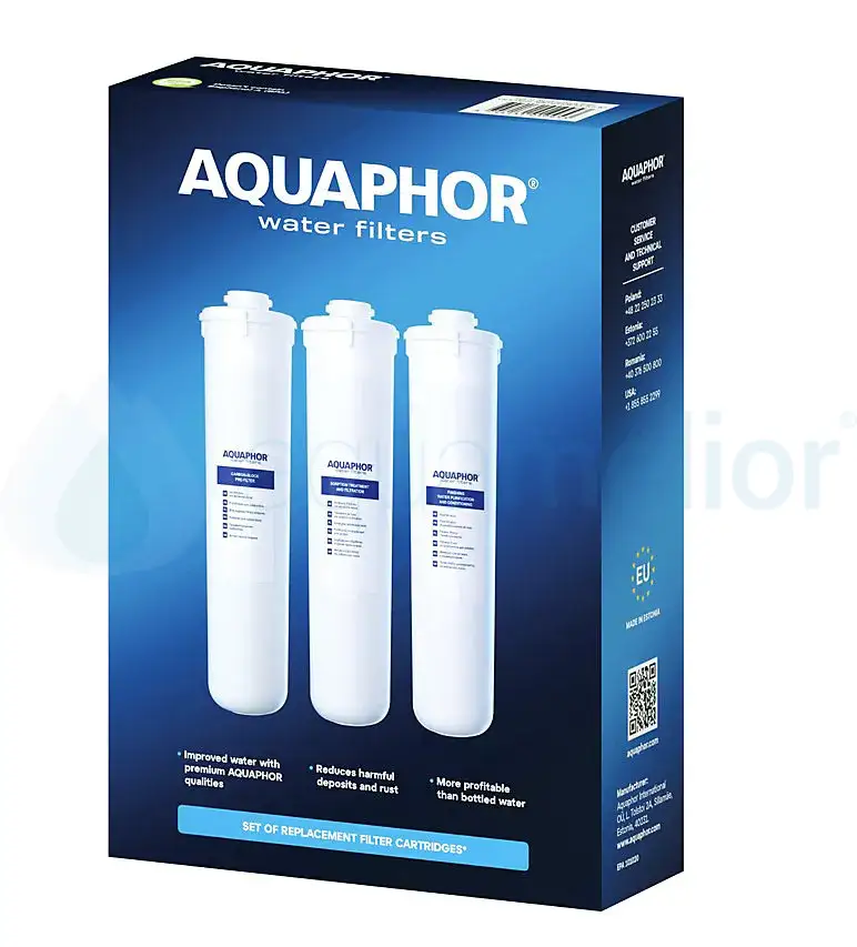 Aquaphor K5, K2, K7M Zestaw wymiennych wkładów do DWM-101 Morion M.webp