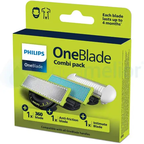 Philips QP936/50 Wymienne ostrza golarki OneBlade Combi Pack