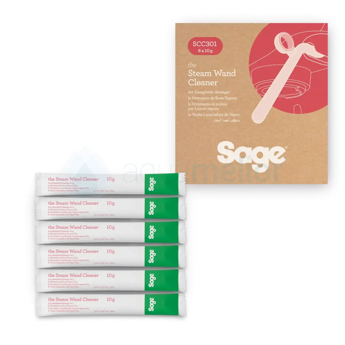 Sage SCC301 Środek do czyszczenia dyszy pary 6x10g.webp