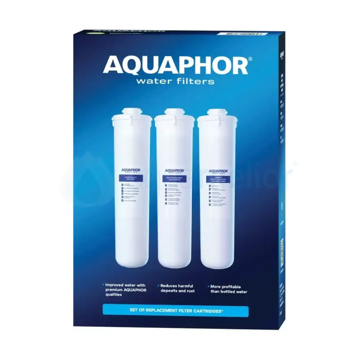 Zestaw wkładów Aquaphor K3-KH-K7 do Kryształ H Zmiękczający.webp