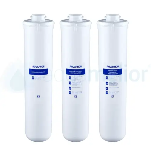 Aquaphor K5 K2 K7 Zestaw wymiennych wkładów do Kryształ A