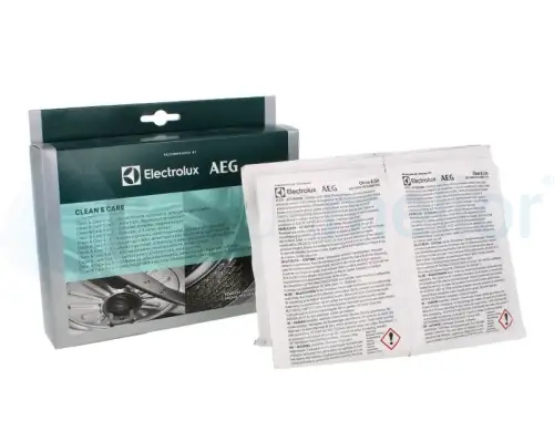 Electrolux M2GCP601 Środek czyszcząco-odkamieniający Clean & Care 3w1 do pralek i zmywarek 6 x 50g