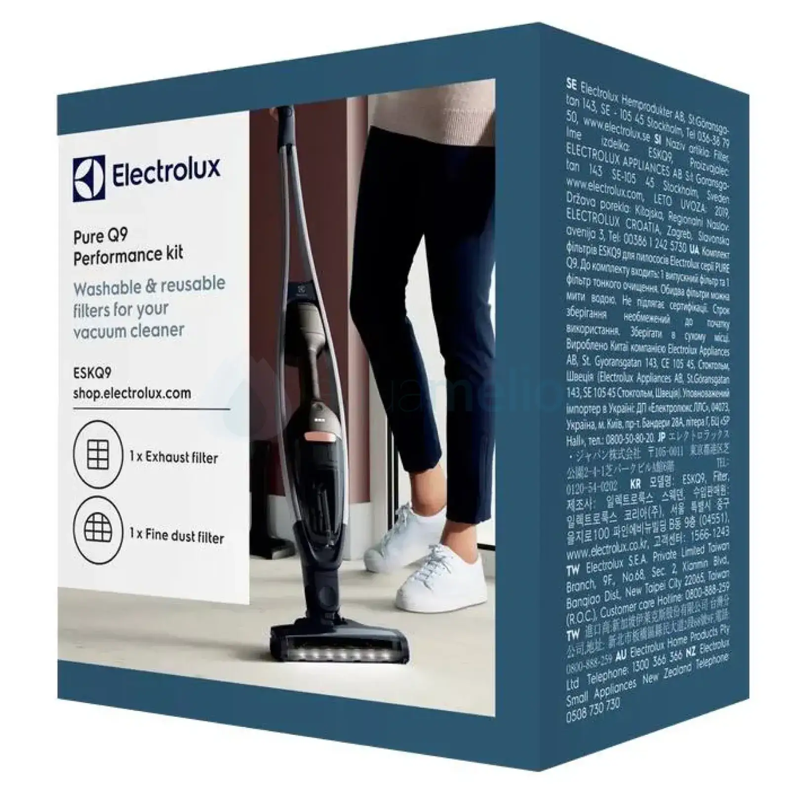 Electrolux 9009230898 Zestaw filtrów do odkurzacza Pure Q9 ESQ9.webp