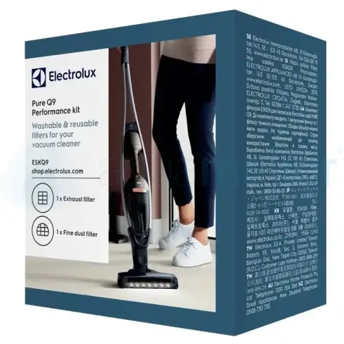 Electrolux 9009230898 Zestaw filtrów do odkurzacza Pure Q9 ESQ9