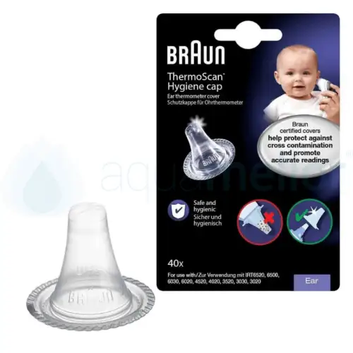 Braun LF40 Kapturki do termometrów dousznych ThermoScan jednorazowe 40 szt