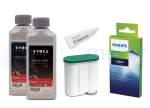 Filtr do ekspresu Filter Logic CFL-903B dla Saeco Philips AquaClean CA6903 + Odkamieniacz CA6700 500ml + Środek do systemu mleka CA6705 + Smar HD5061