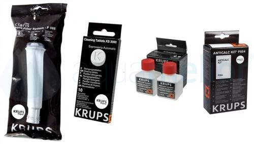 Zestaw Krups F088 + XS3000 + F054 + XS9000