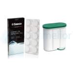 Filtr do ekspresu Filter Logic CFL-903B dla Saeco Philips AquaClean CA6903 + Tabletki czyszczące CA6704