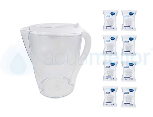 Brita Marella MX BIAŁY Dzbanek do wody 2,4L filtr 8szt Brita MAXTRA PLUS