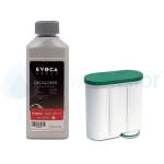 Filtr do ekspresu Filter Logic CFL-903B dla Saeco Philips AquaClean CA6903 + Odkamieniacz CA6700 250ml